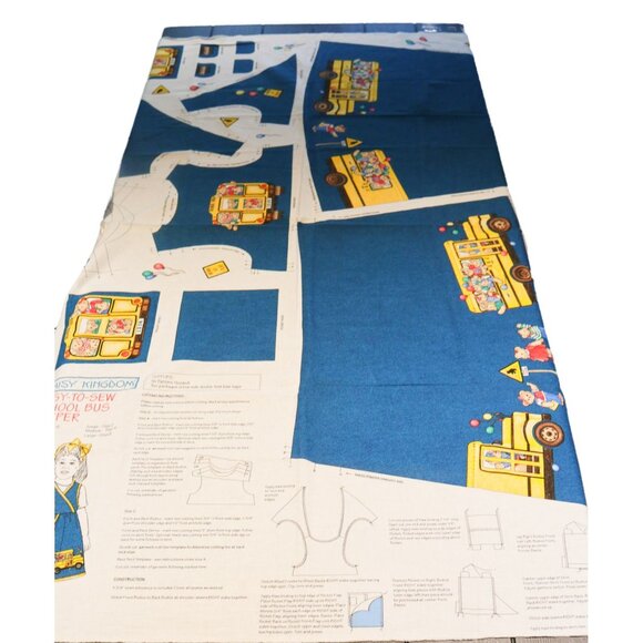 Daisy Kingdom Rockin Rudi Jumper Sewing Panel Sizes 2-6 - Cut & Sew Cotton 1998 - Picture 2 of 8